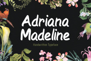 Adriana Madeline: A Playful Script Font