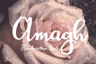 Amagh: A Playful Handwritten Font for Creative Projects