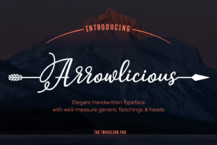 Arrowlicious: A Stylish Script Font