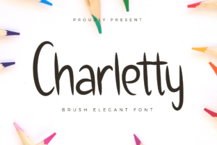 Charletty: A Fresh Handwritten Font