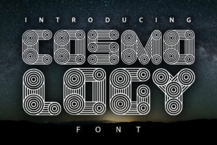 Cosmology: A Bold Font for Creative Campaigns