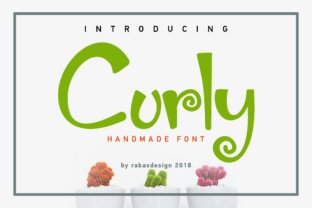 Curly Font: Happy Handwritten Style