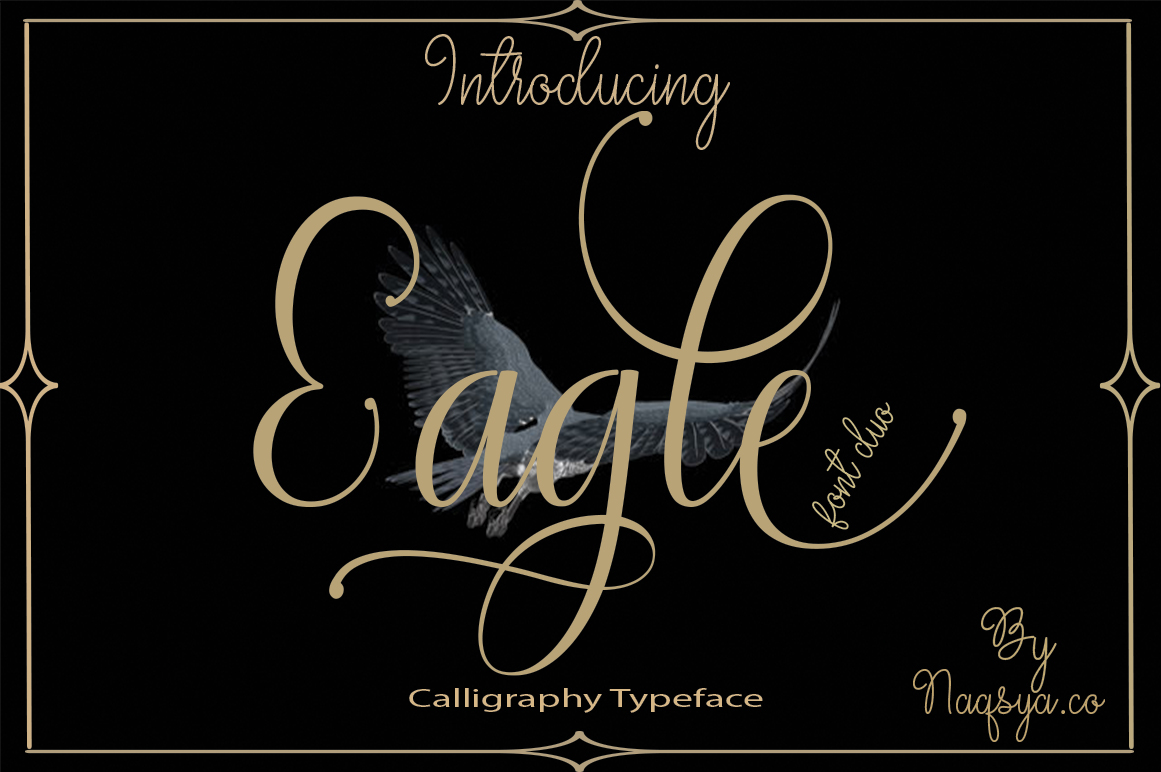 Eagle: A Script Font for Thoughtful Editorial Design