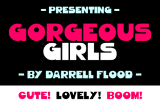 Gorgeous Girls Font for Standout Campaign Visuals
