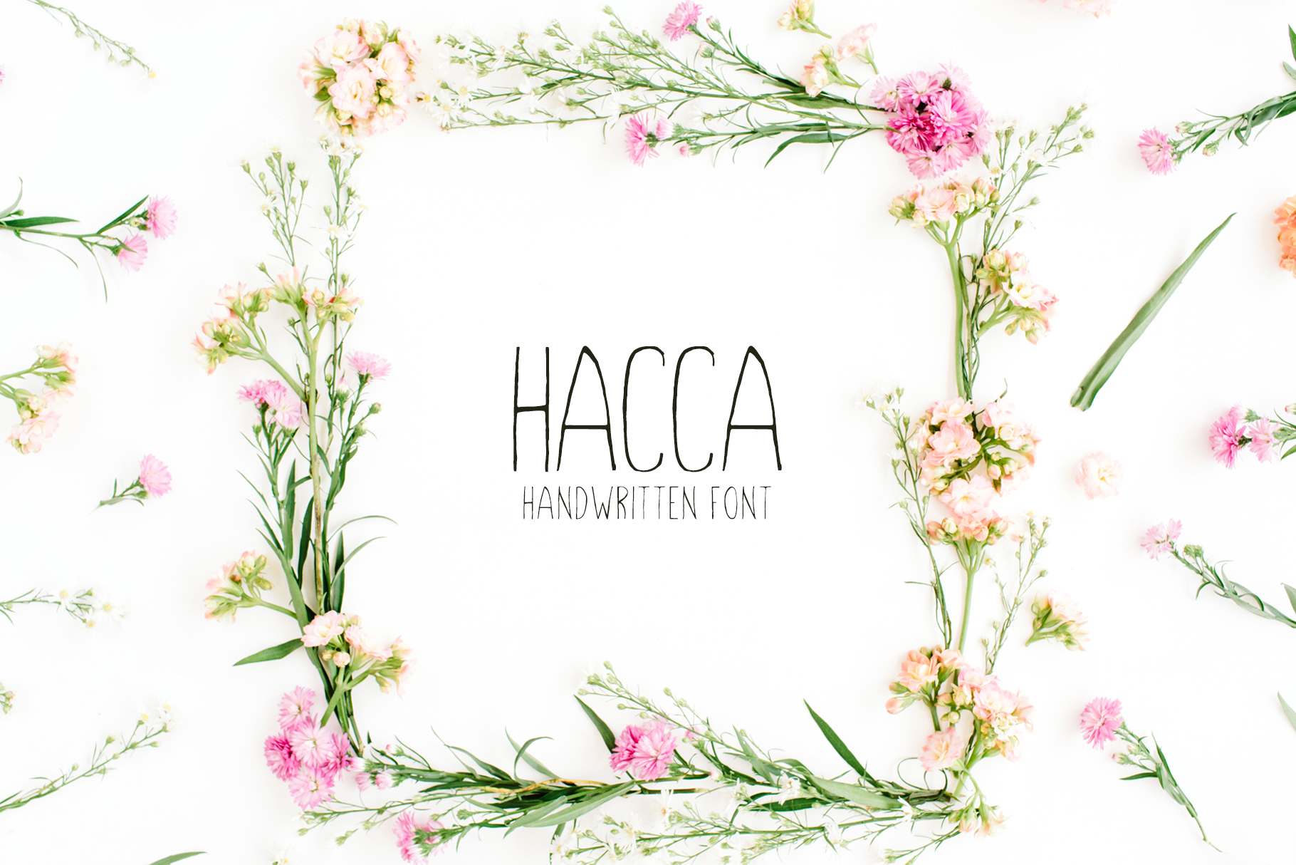 Hacca: A Handwritten Font for Makers