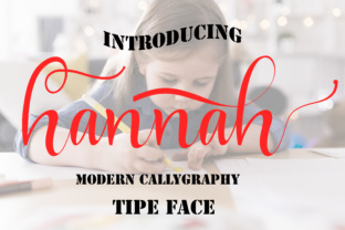 Hannah Script: A Handcrafted Script Font for Modern Branding