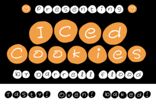 Iced Cookies Font Review