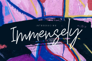 Immensely: A Stylish Script Font