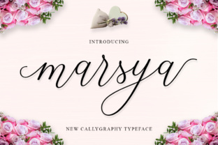 Marsya: A Script Font for Elegant Web Design