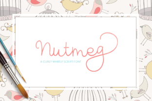 Nutmeg Script Font for Creative Projects