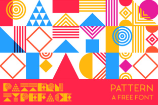 Pattern: A Creative Typeface for Designers