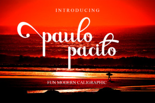 Paulo Pacito: A Handwritten Font with Campaign-Ready Charm