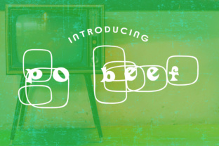 Po Beef Font: Bold & Retro for Digital Marketing