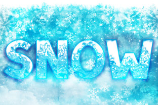 Snow Family Font for Business