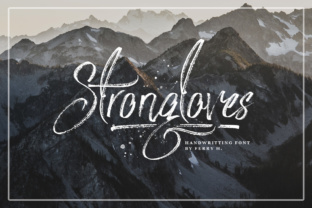 Strongloves: A Handwritten Font Built for Campaign Headlines That Actually Convert