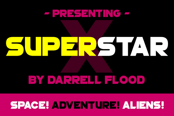 Superstar X: A Sans Serif Font for Bold Brand Identity Work