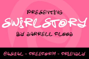 Swirlstory: A Quirky Script Font