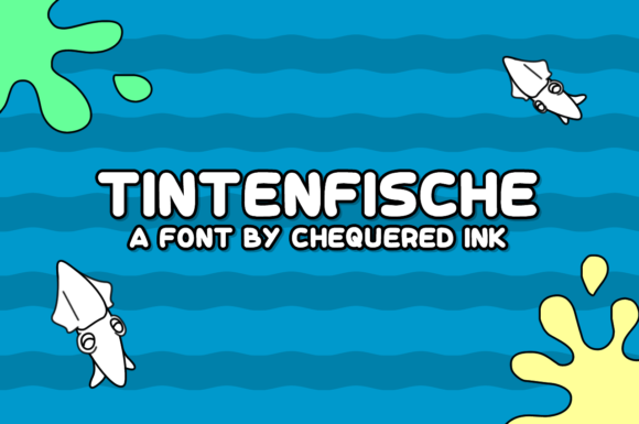 Tintenfische: A Playful Script Font