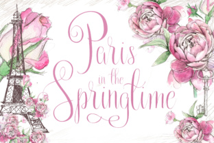 Using Paris in the Spring Font in Real Branding Work